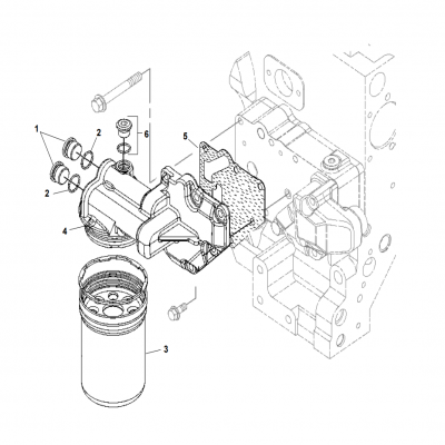 Oil Filter (MDDCA, MDDCB, MDDCC, MDDCF and MDDCG)